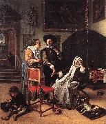 Jan Steen The Doctor's Visit oil